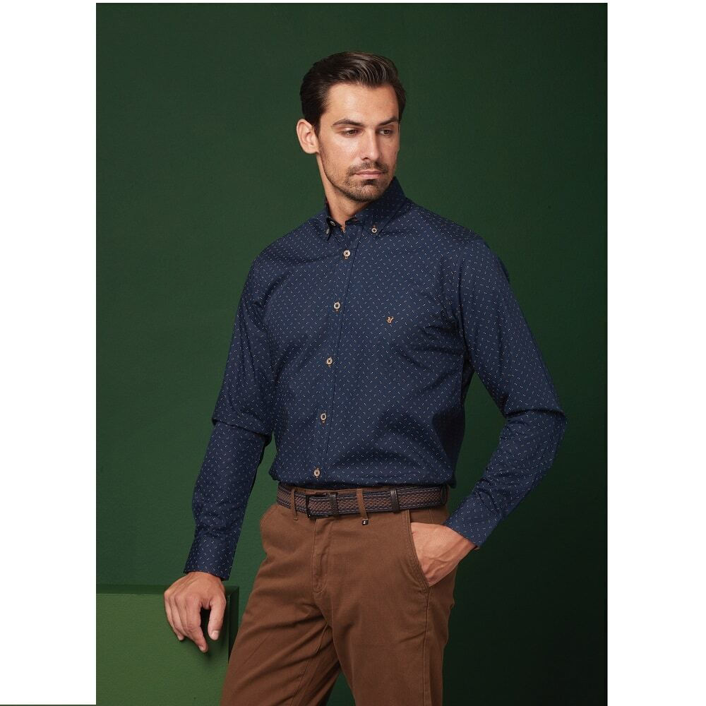 VISCONTI-SHIRT MICROPRINT - Image 3