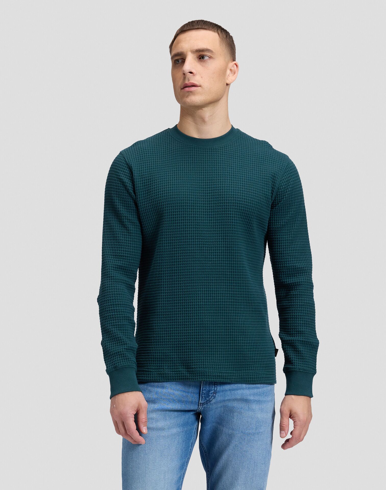 112386343_1-jpg-lowres-digital LEE ΜΠΛΟΥΖΑ LS WAFFLE TEE PONDEROSA PINE - Image 1